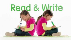 learning to read and write